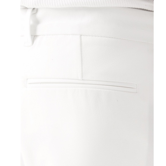 NWT John Varvatos Mercer Tailored Slim Pants in White Size 48 $498 MSRP Men’s - Picture 6 of 15